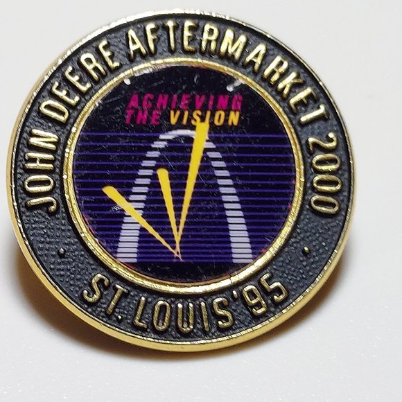 Aftermarket 2000 ST. LOUIS '95 Achieving The Vision Vintage Lapel Hat Pin - Picture 3 of 7